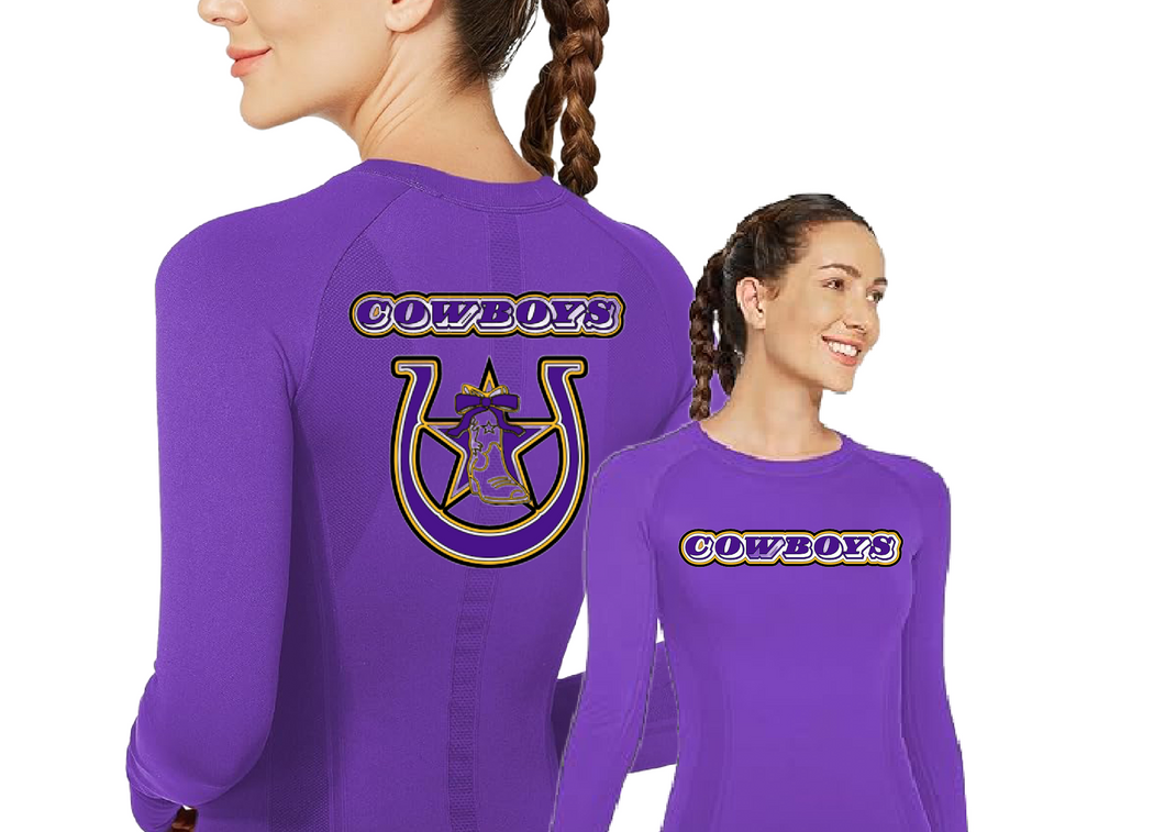 Cowboys Fitted Long Sleeve