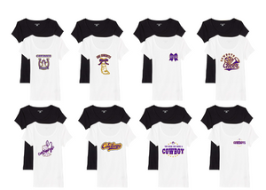 Cowboys Scoop Neck Tee