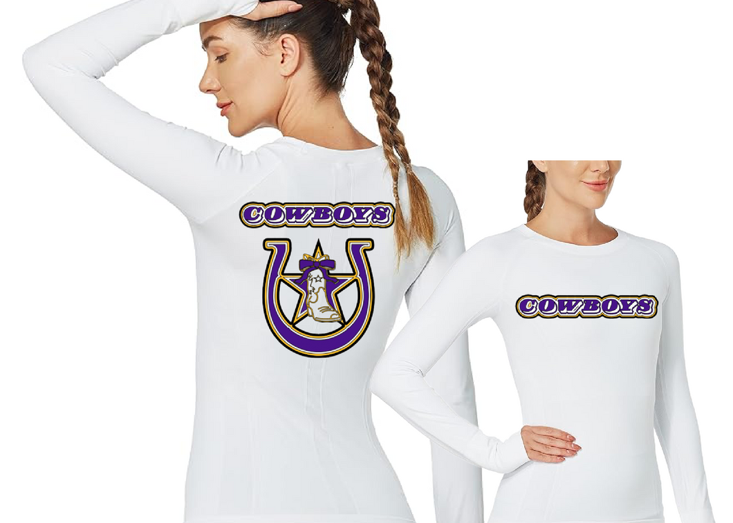 Cowboys Fitted Long Sleeve