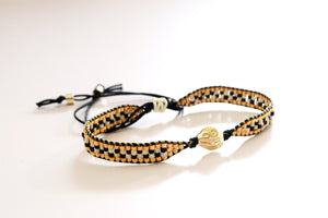 The Golden Nugget Beaded Bracelet