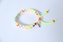 Cargar imagen en el visor de la galería, Cornerstone of colors WWJD Beaded Bracelet
