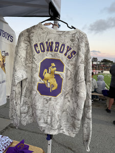 Camo CrewNeck Purple