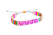 Load image into Gallery viewer, How Great Are Your Wonders WWJD Beaded Bracelet
