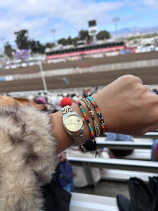 Southern Sunset Beaded Bracelet