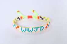 Load image into Gallery viewer, Cornerstone of colors WWJD Beaded Bracelet
