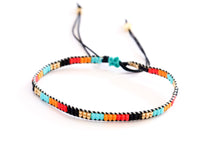 Cargar imagen en el visor de la galería, Southern Sunset Beaded Bracelet
