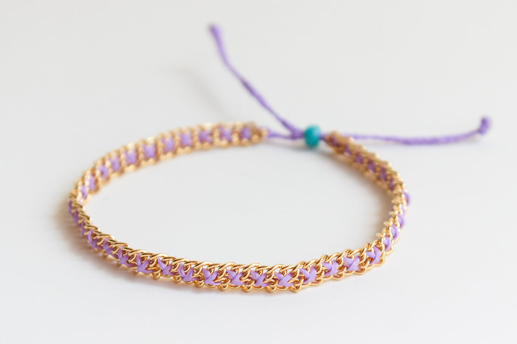 KAVEAH Lavender Stacker Bracelet