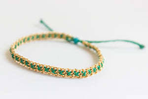 KAVEAH Green Stacker Bracelet