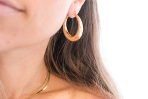 Gold Hoops Give Me Life