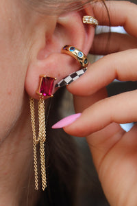 I Want Candy Jewel Tone Earrings