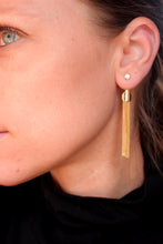 Load image into Gallery viewer, Ariana Fringe Ear Jacket Earrings
