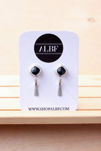 Load image into Gallery viewer, Lariat Silver Earrings
