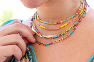 Rainbow Stacker Necklace