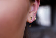 Load image into Gallery viewer, Dainty Gold Loop Earrings
