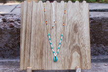 Load image into Gallery viewer, Ok, Bloomer Beaded Flower Necklace
