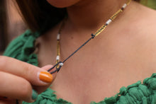 Load image into Gallery viewer, You Made My Daisy Beaded Flower Necklace
