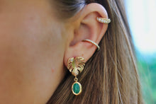 Load image into Gallery viewer, Dainty Pavè Stone Ear Cuff
