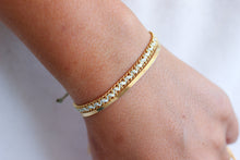 Load image into Gallery viewer, Dainty Minty Blue Stacker Bracelet
