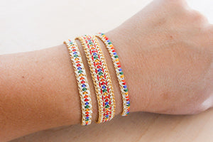 Color The World Rainbow Bracelet