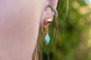 Moon City Turquoise Earrings