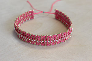 Pink Power Choker Necklace