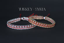 Load image into Gallery viewer, Turkey + Syria Support Bracelet
