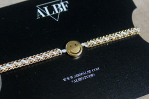 Smiley Face Charm Bracelet