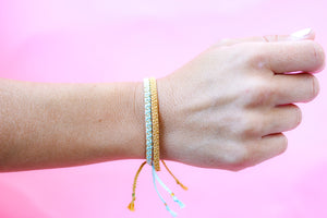 Golden Yellow Stacker Bracelet
