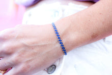 Cargar imagen en el visor de la galería, Navy Blue Stacker Bracelet
