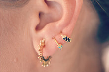 Load image into Gallery viewer, Turquoise  Petite Huggies | Earrings
