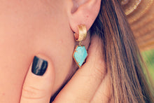 Load image into Gallery viewer, Aquadelic Turquoise Earrings
