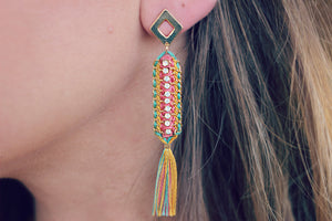 Novella Woven Earrings