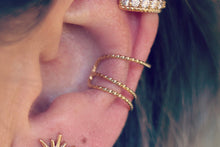 Load image into Gallery viewer, 3 Ring Ear Cuff
